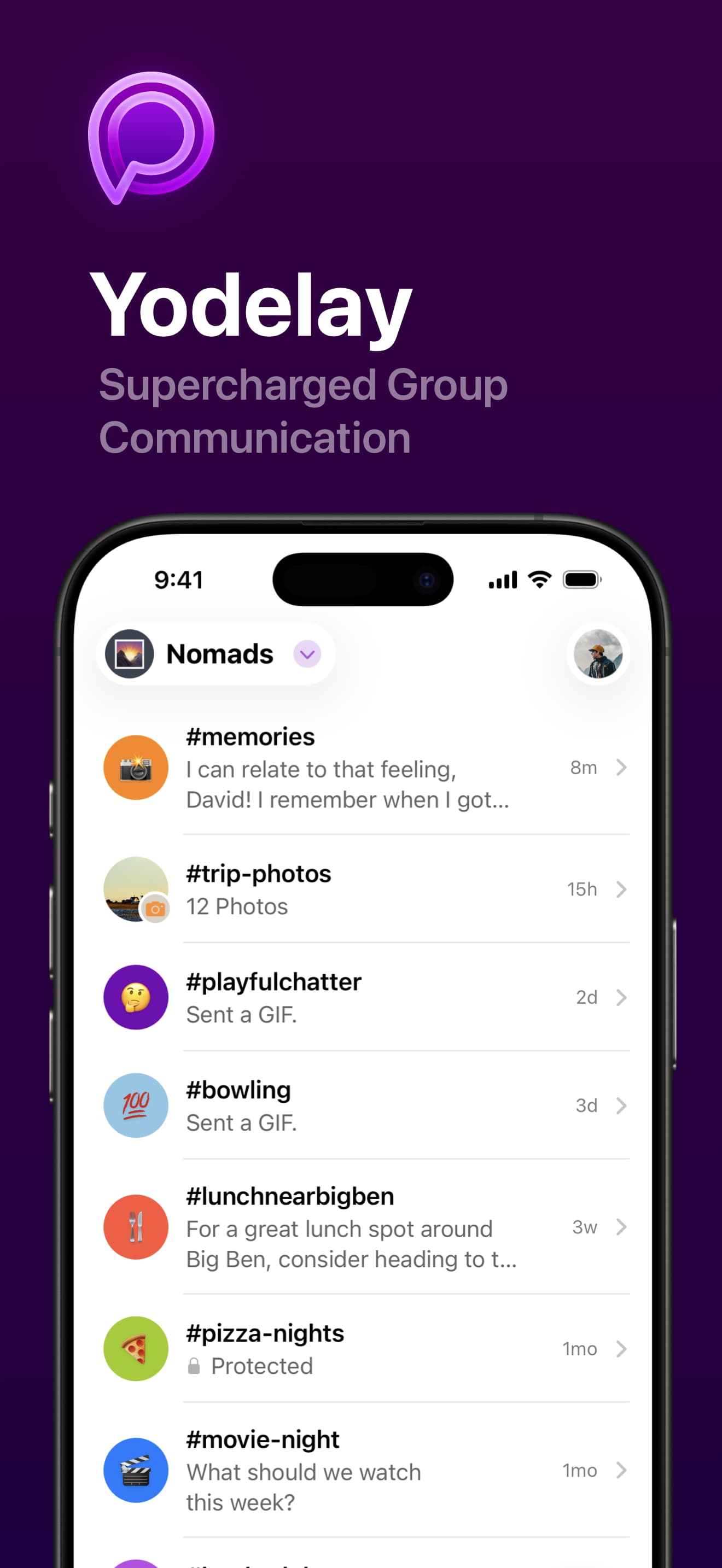 Yodelay app screenshot 1